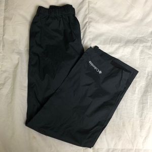Columbia kids rain pants sz8